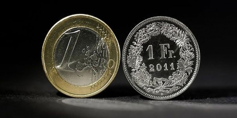 La Banque nationale suisse abolit le taux plancher de 1,20 franc pour 1 euro